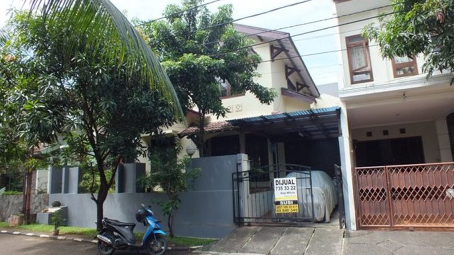 Rumah Dalam Cluster Mandar Bintaro Sektor 3A,Luas tanah Besar, Harga Murah!!!