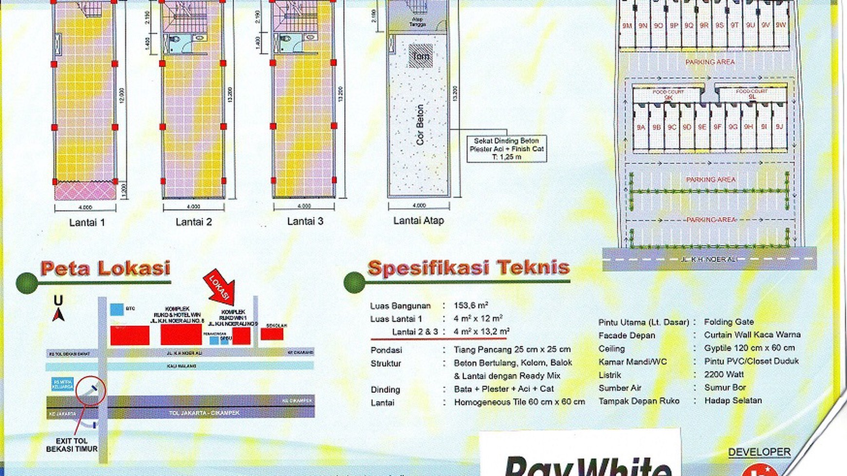 Ruko Kalimalang Dijual