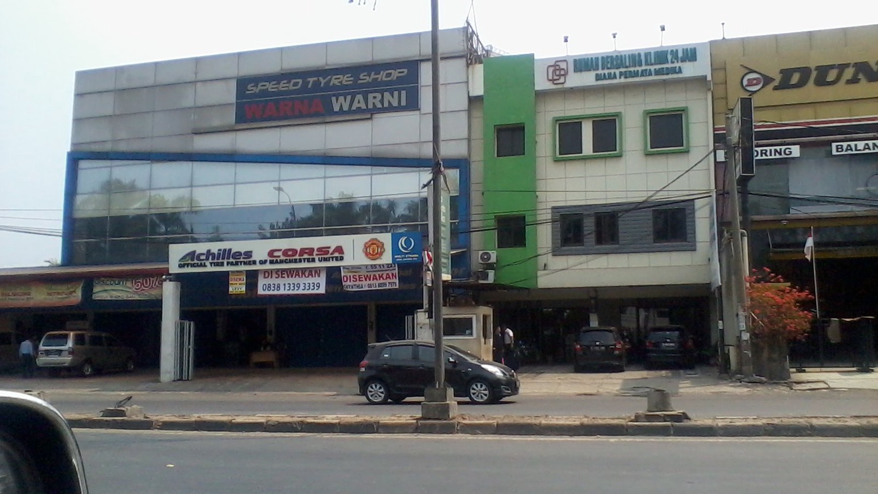 Disewakan Ruko Jl. raya Serpong Pinggir Jalan- Serpong