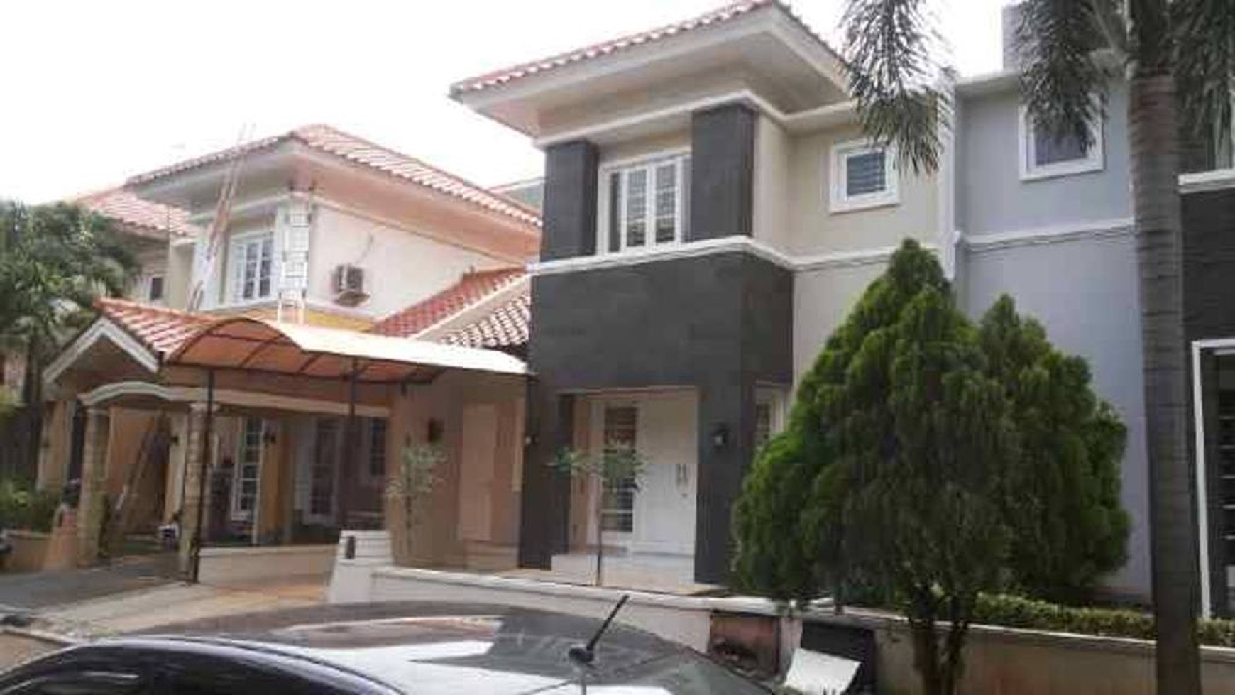 Rumah dalam cluster, 2 lantai di Sektor 9 Bintaro Jaya..