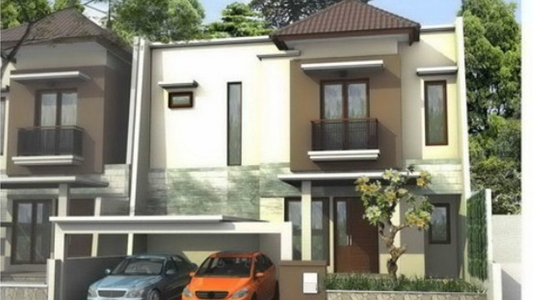 Rumah Cantik,Brand new,minimalis,good price di Puri Town House