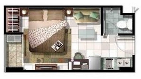 DIJUAL APARTEMEN, MURAH, STRATEGIS, SIAP HUNI, GREEN VIEW - SERPONG