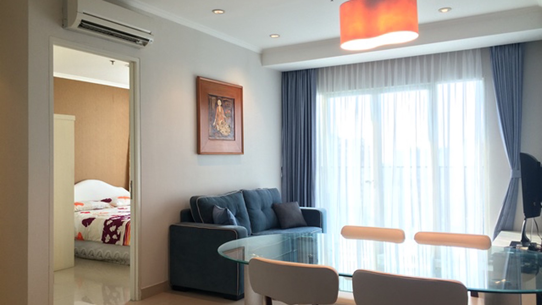 VERY NICE INTERIOR DESIGN AT HAMPTON\'S PARK : FURNISHED 2BEDROOM UNIT