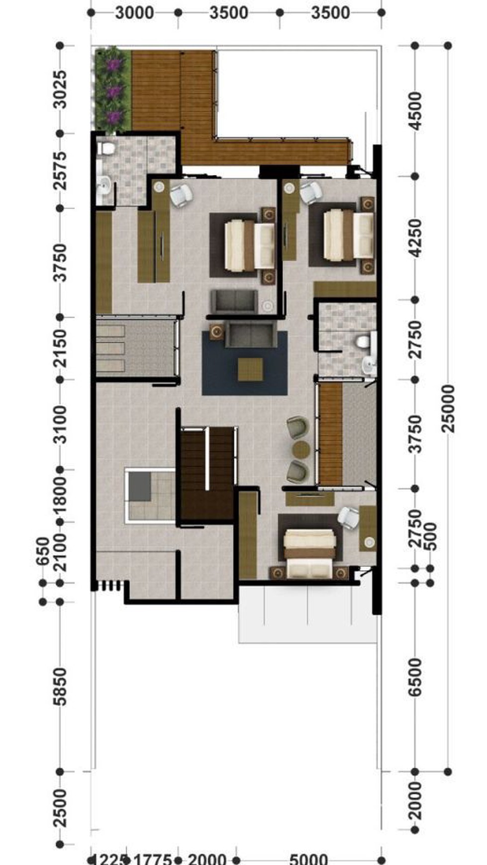 RUMAH PINGGIR JALAN,STRATEGIS,BARU DI SEKTOR 2 BINTARO JAYA