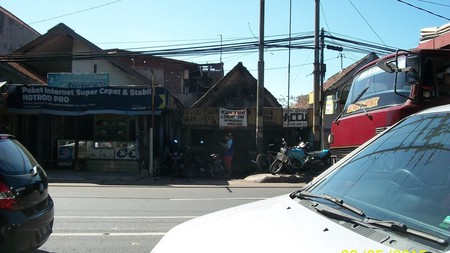 Tanah Ngantong di Jemur Wonosari, Lokasi Nol jalan Raya, dekat  jalan A.Yani Surabaya