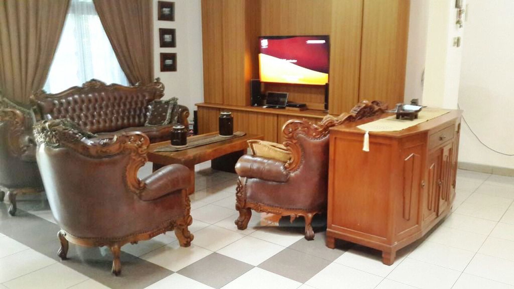 RUMAH ASRI,HALAMAN LUAS,MEDITERAN,GOOD PRICE BINTARO SEKTOR 2