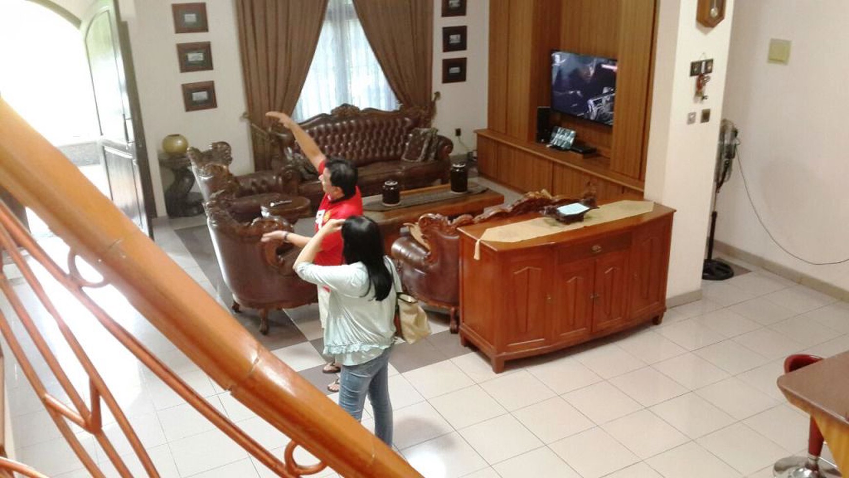 RUMAH ASRI,HALAMAN LUAS,MEDITERAN,GOOD PRICE BINTARO SEKTOR 2