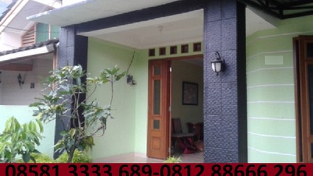 Rumah Minimalis 120m 1,3 M Dekat Sta Sudimara