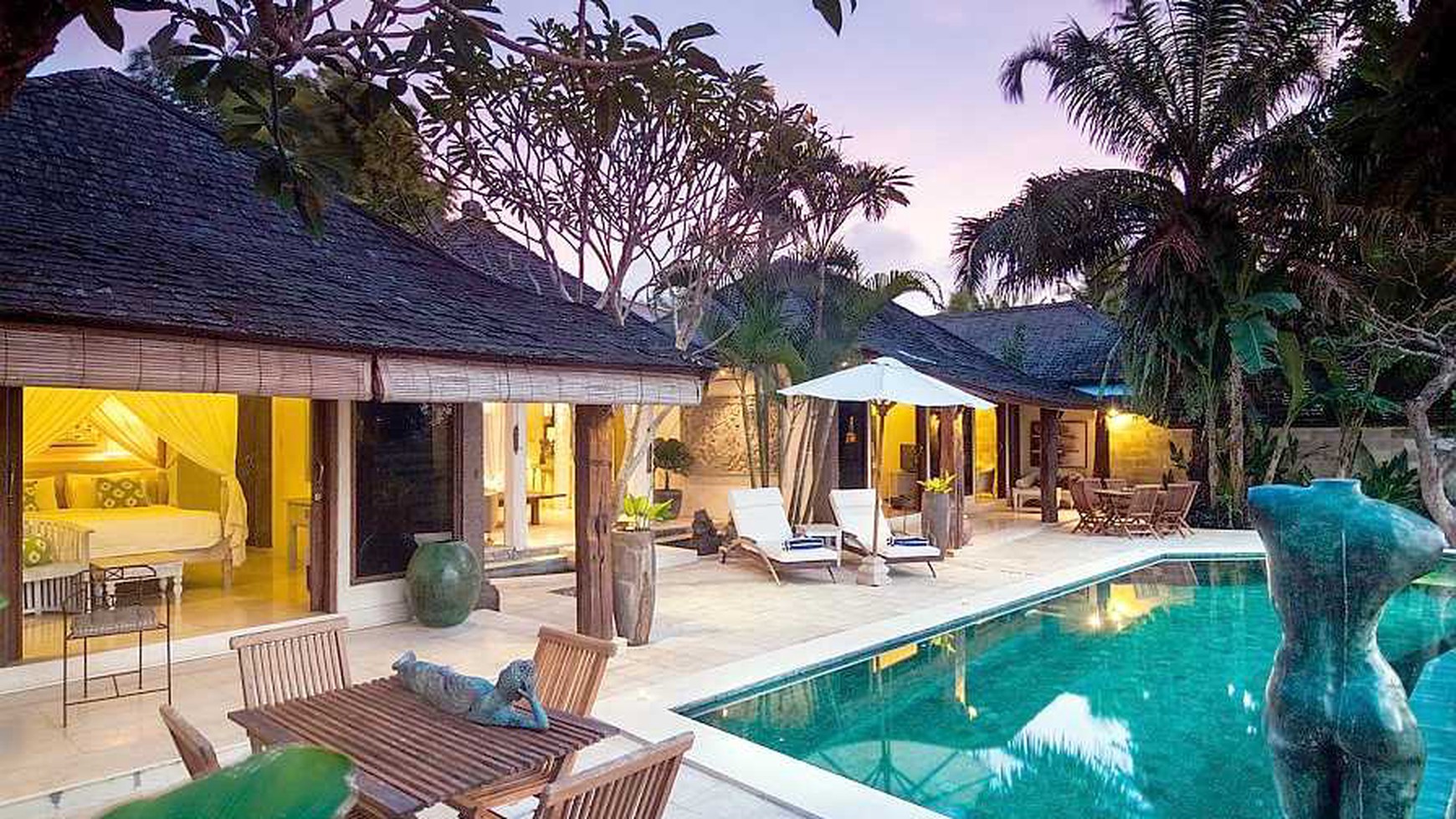 DIJUAL VILLA EKSKLUSIF SANGAT NYAMAN AREA CANGGU BALI.