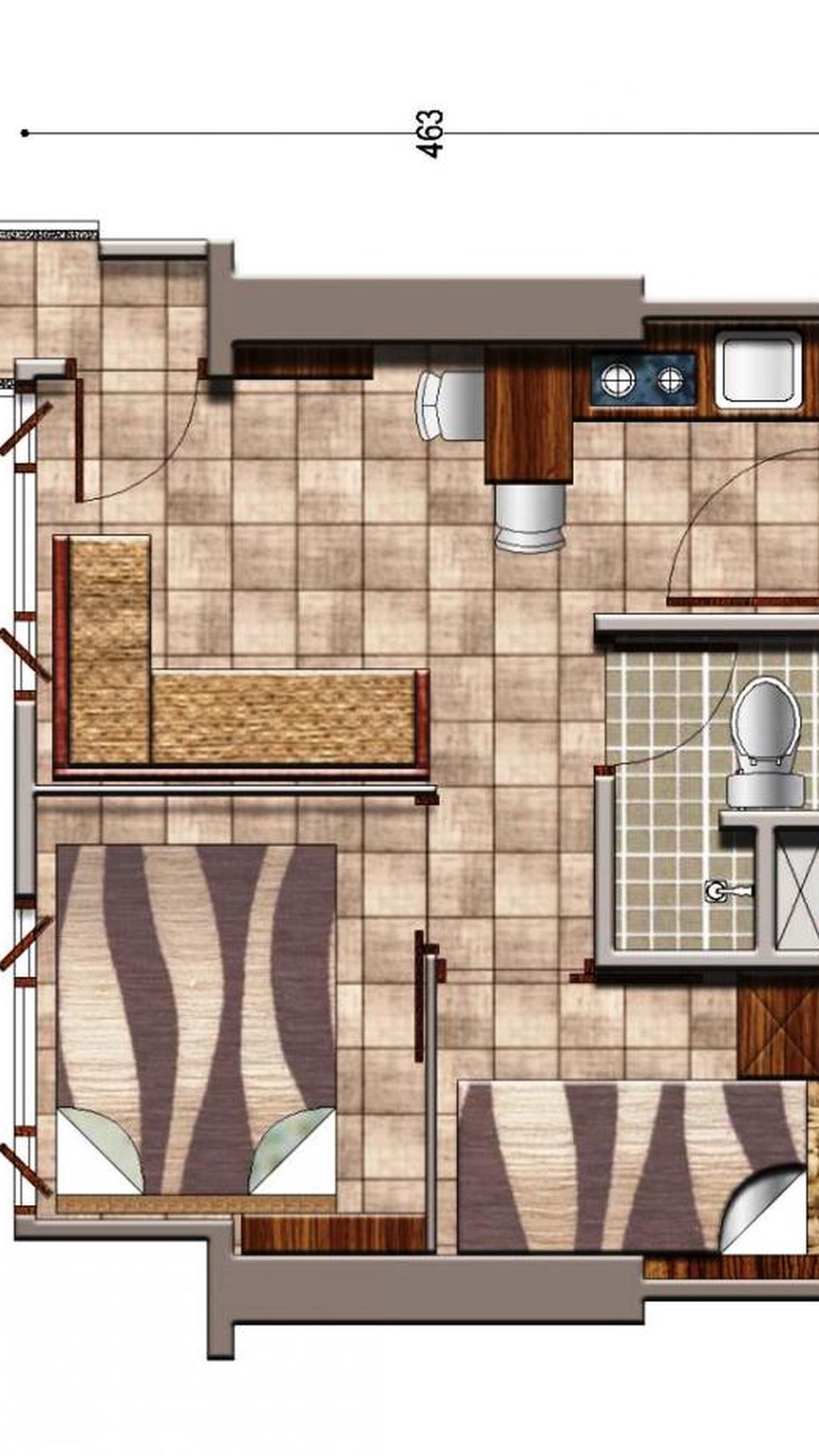 Apartemen Siap Huni Cihampelas Bandung