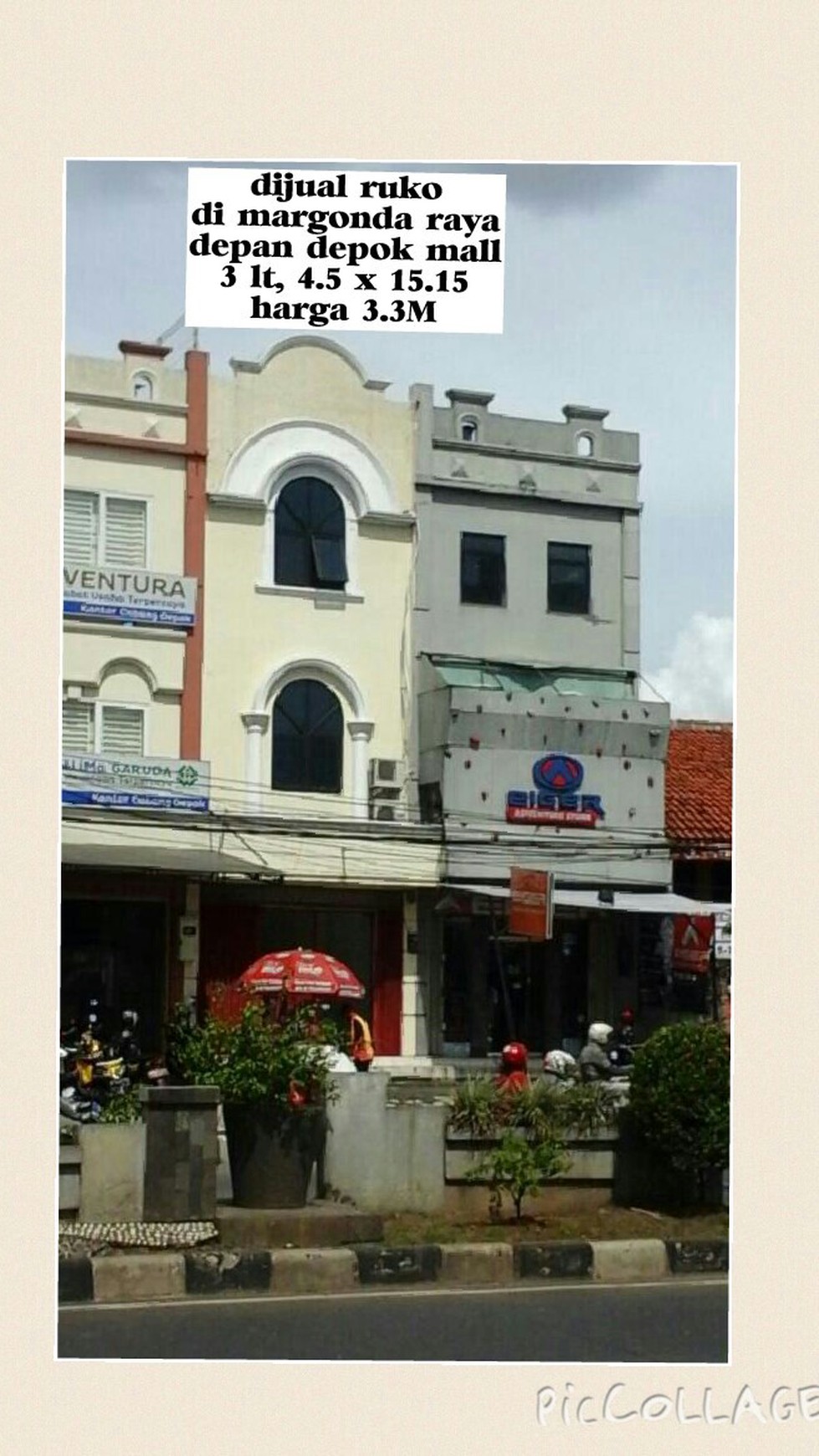 Ruko di lokasi commercial Margonda raya