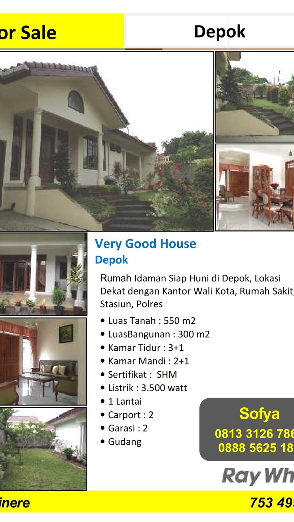 Rumah Bagus di Tengah Kota Depok