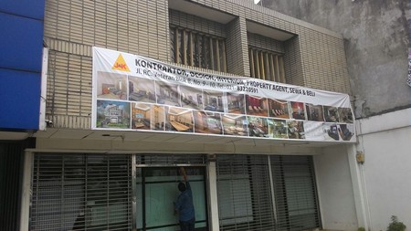 Ruko Pinggir Jalan Cocok Untuk Usaha Di Veteran Jaksel