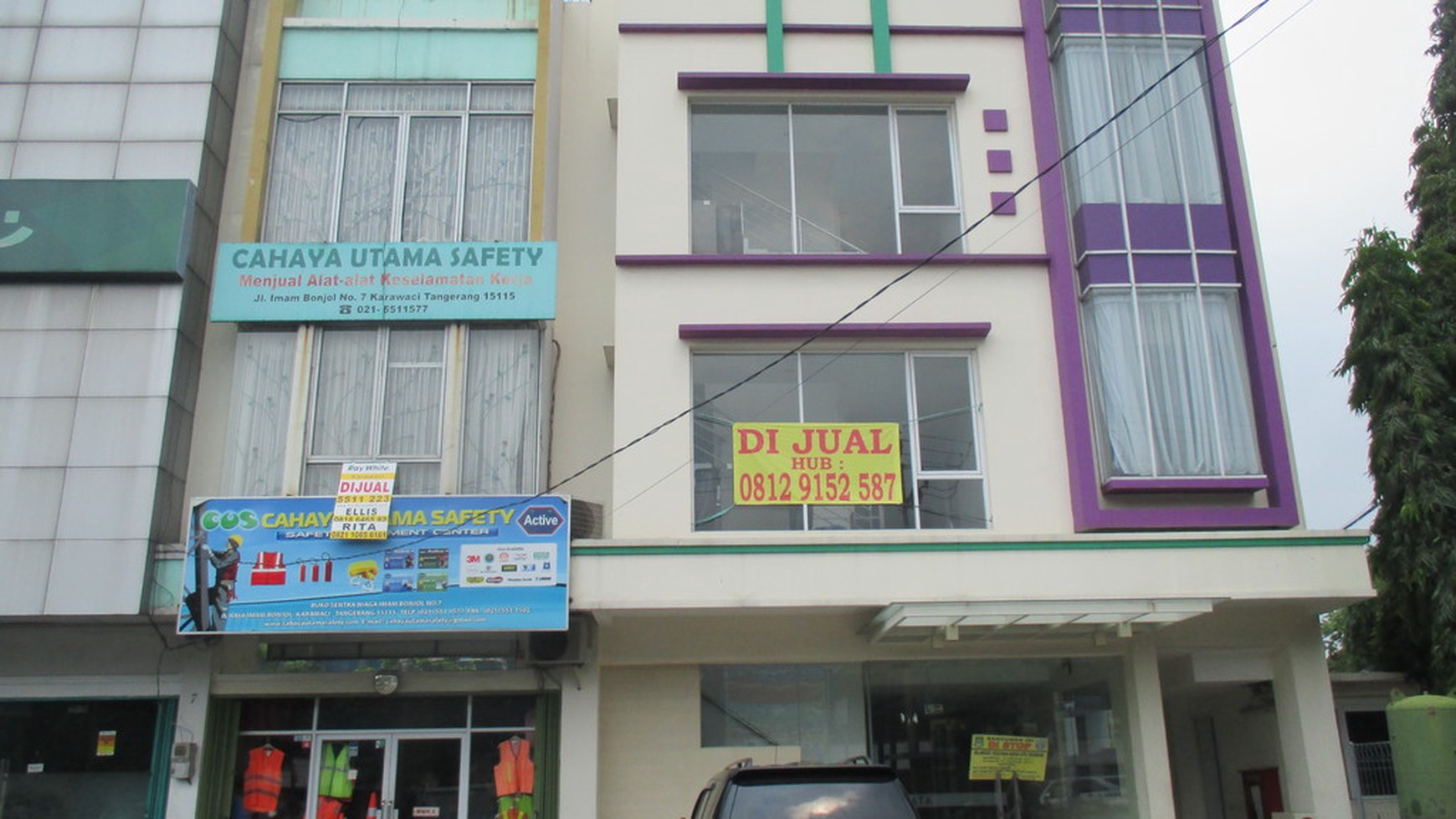 Dijual Ruko Jl. Raya Imam Bonjol - Karawaci, Tangerang