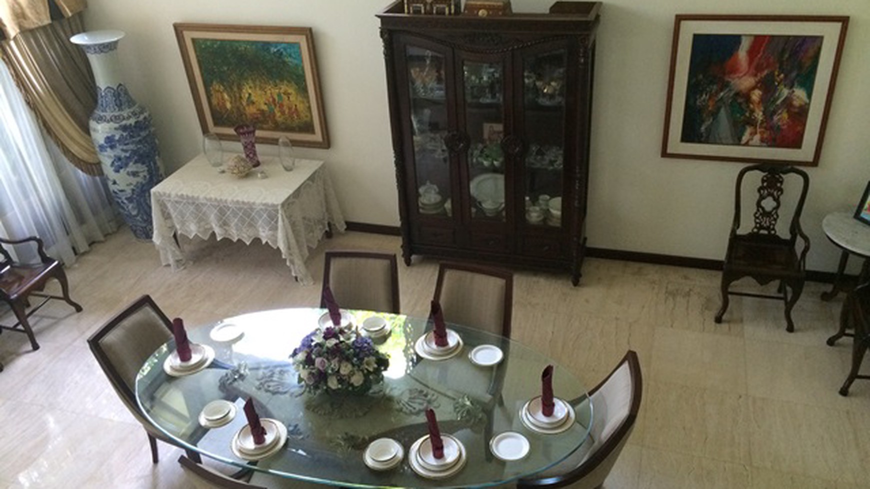 RUMAH MEWAH DALAM TOWNHOUSE DGN PRIVATE POOL DI BENDA - KEMANG #ER