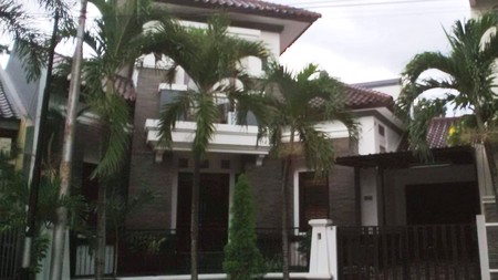 Murah rumah siap huni.......harga investor !! gratis 5 ac..rumah Bagus Di Trulek, Bintaro Sektor 9 depan taman