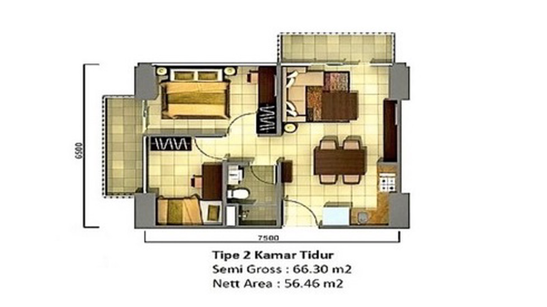 Brand New Apartement in BSD For Sale