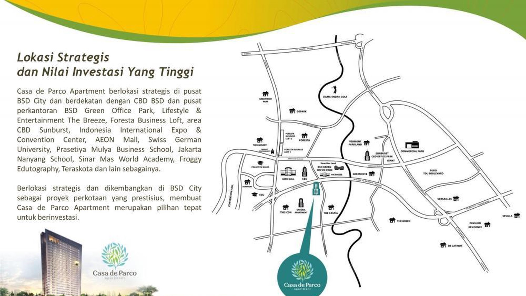 Brand New Apartement in BSD For Sale