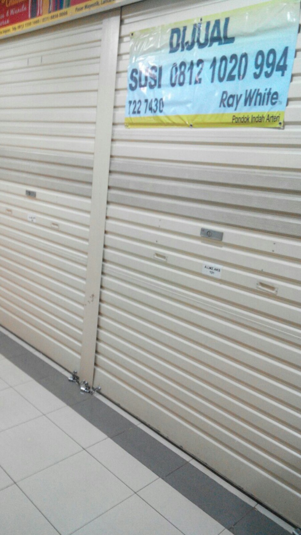 Jual Kios di Mayestik , Lokasi bagus