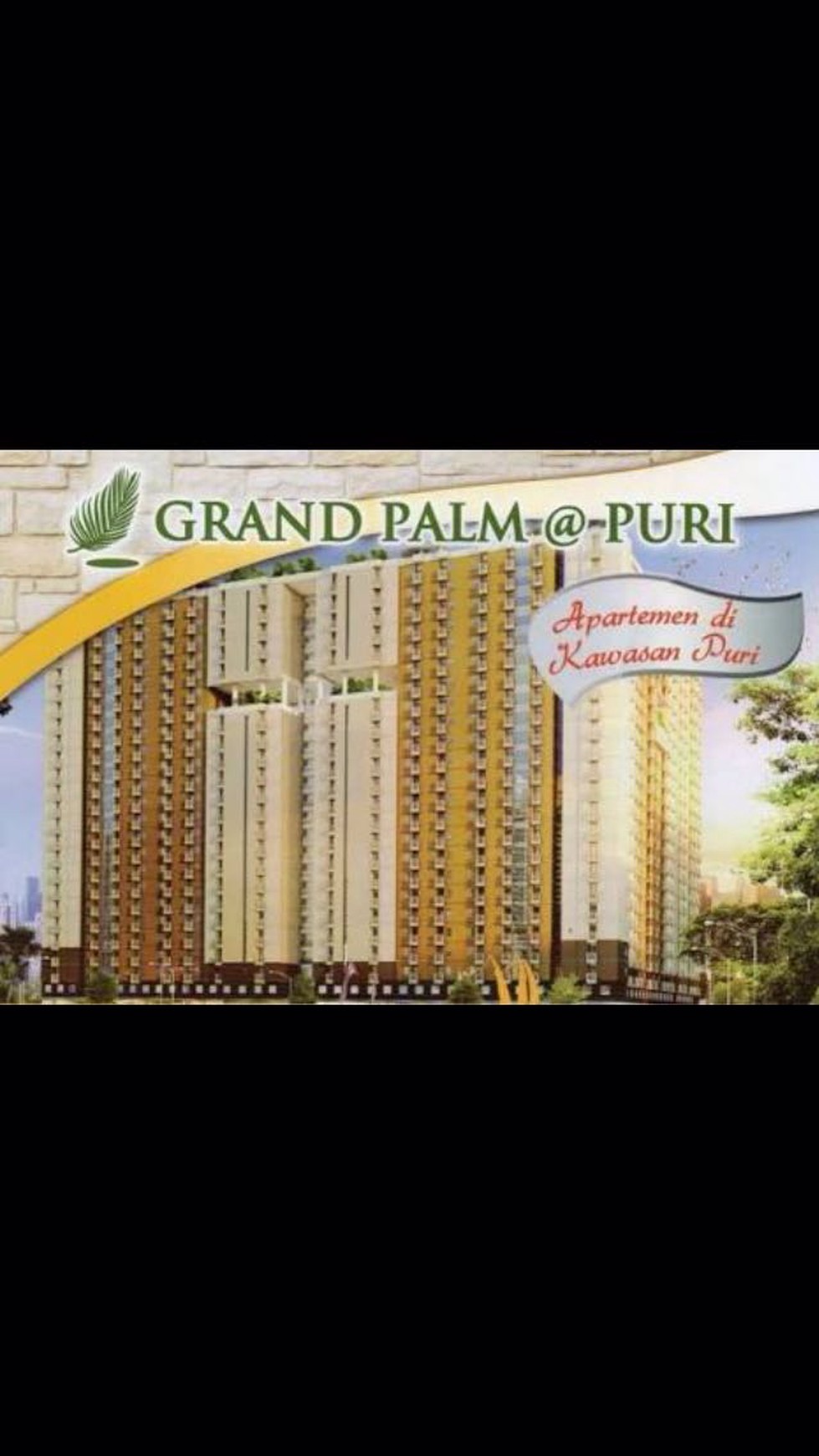 Dijual Apartment Green Palm Residence Type 2 Bedroom -  Jakarta Barat