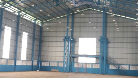 Dijual Bangunan Workshop Baru di Jl. Raya  Cikarang Timur