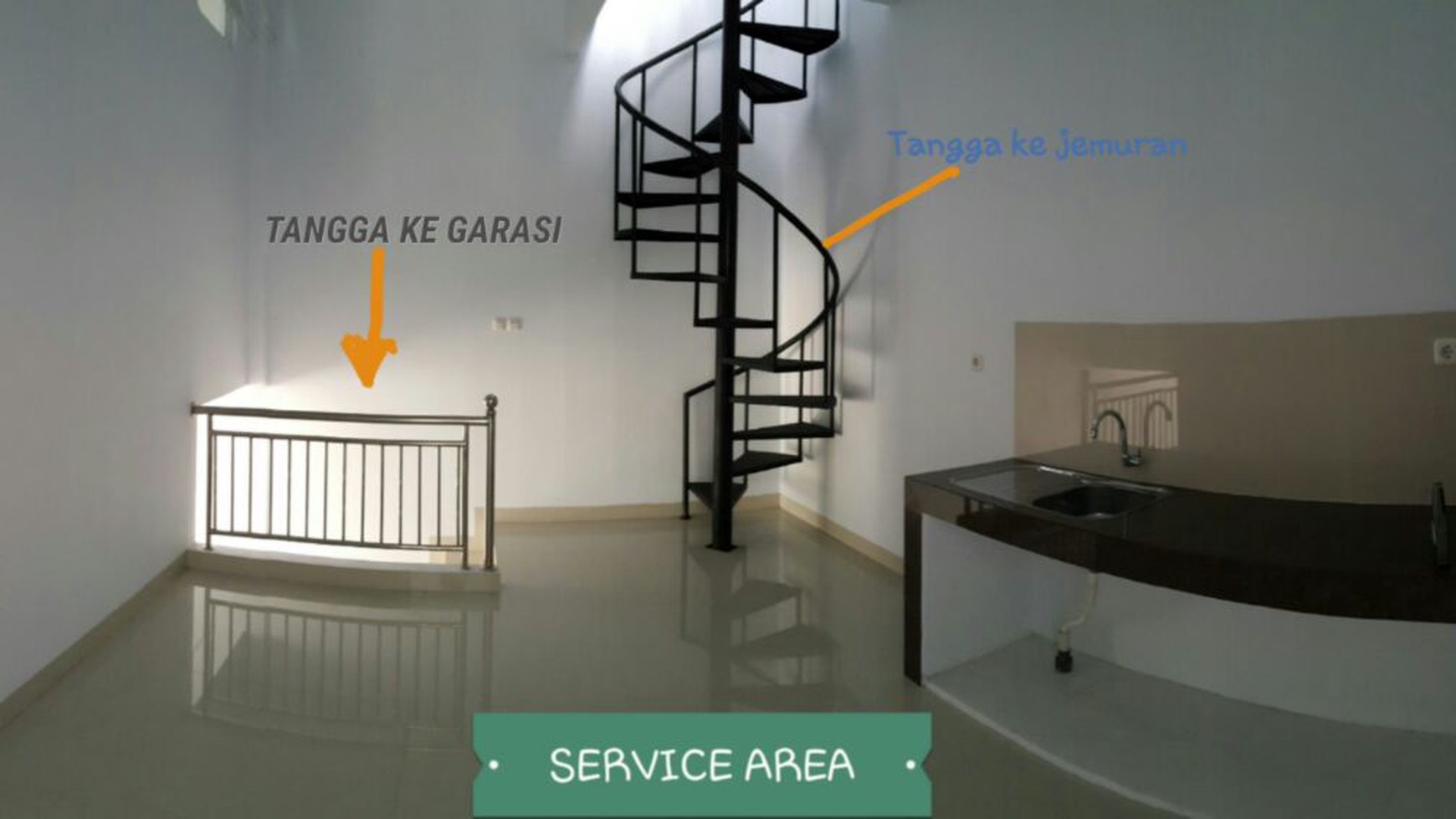 DIJUAL RUMAH CLUSTER PUSPITA LOKA DI BSD, MURAH NEGO HABIS