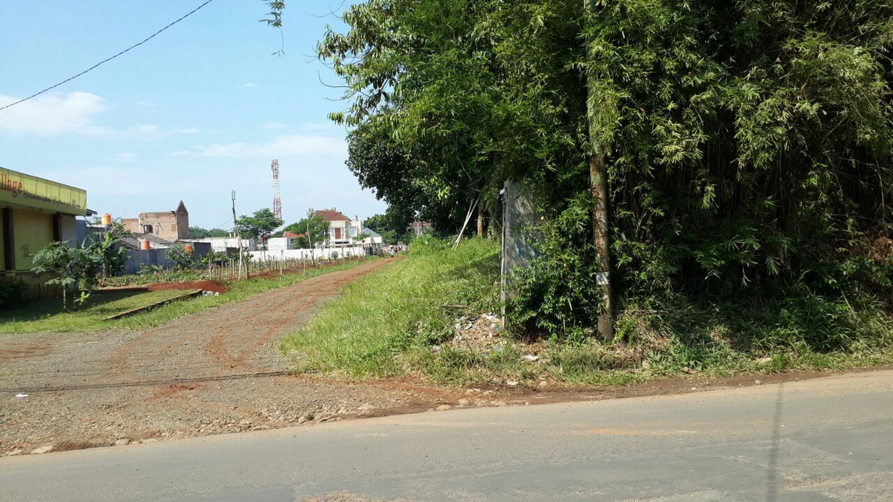 Dijual tanah lokasi Sawangan.