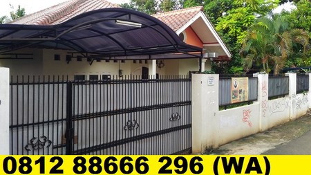 Rumah Luas 498m hanya 3.5M cocok utk Home industri/Keluarga besar