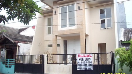 Rumah Baru Gress di Deltasari Indah, 2 Lantai, Minimalis, Bagus, Row Jalan Lebar, SIAP HUNI, dekat Giant