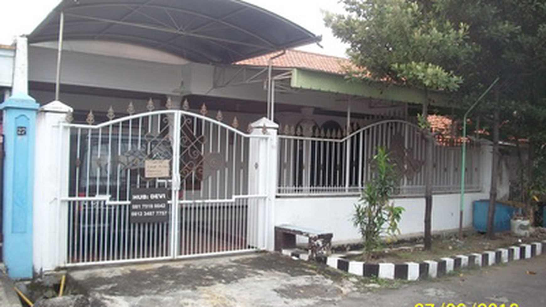 Rumah di Rungkut Asri Barat, Terawat, Row Jalan Lebar, SIAP HUNI - D/Y -