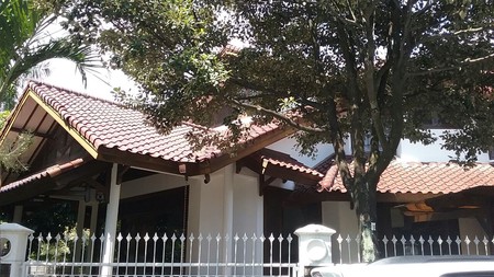 Rumah besar yg  Asri dan Siap Huni di Kawasan Pinguin, Bintaro