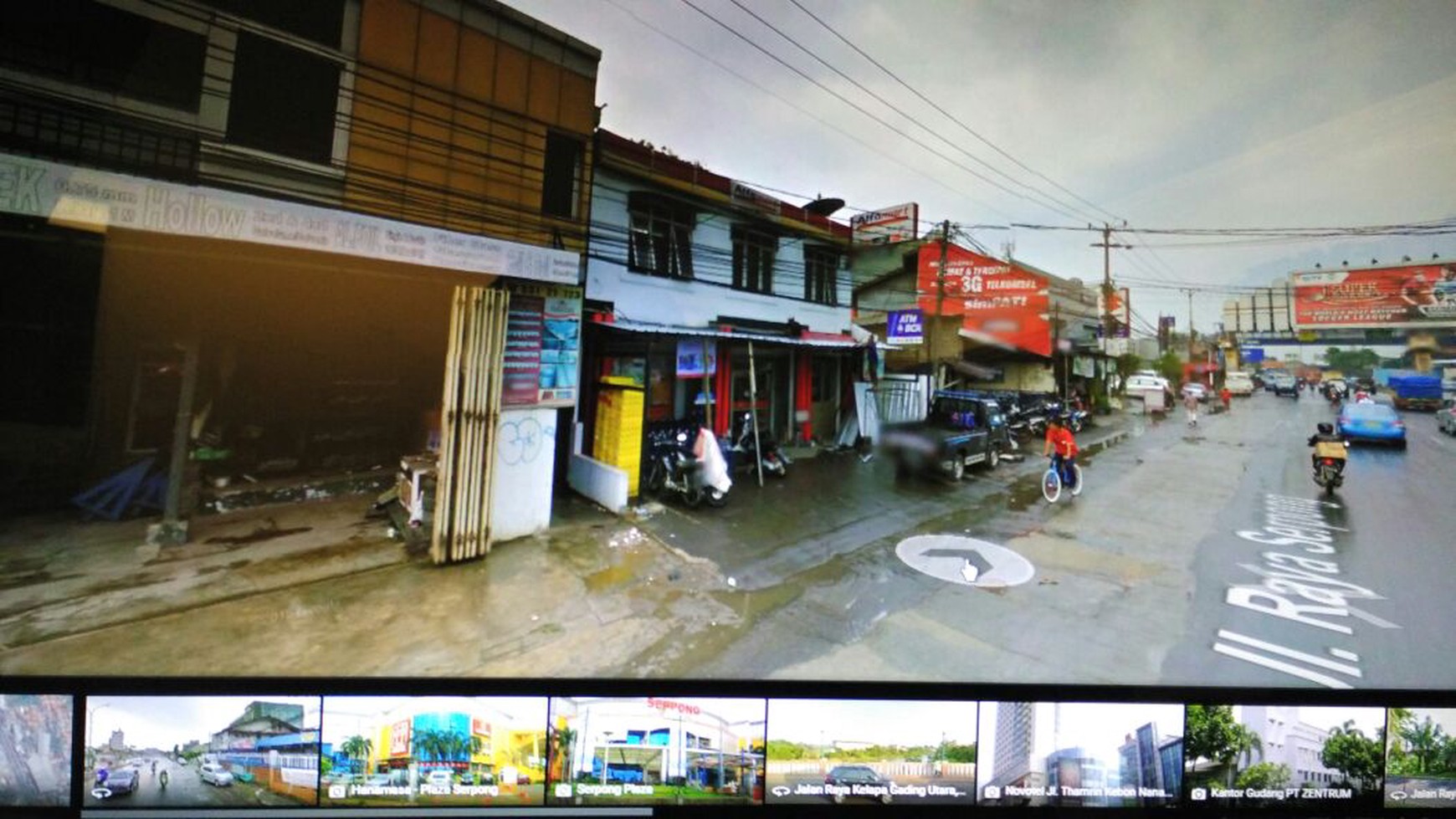 Dijual Ruko di Pinggir Jalan Raya Serpong - Tangerang