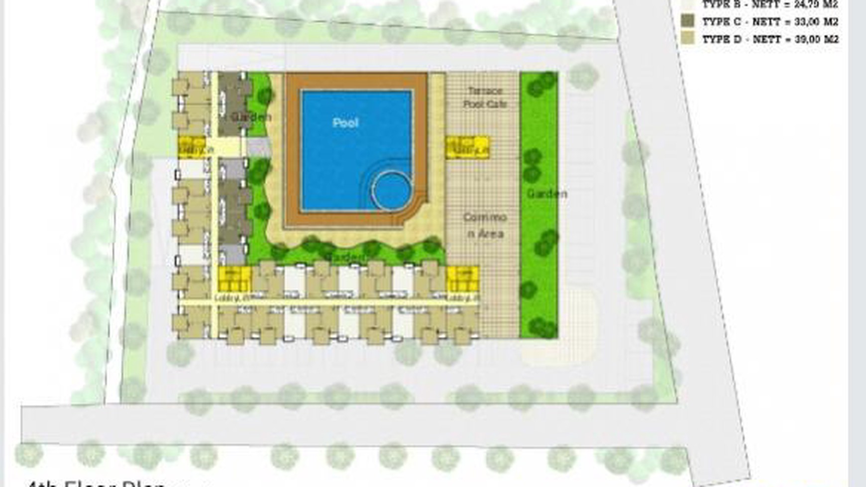 Apartemen di Pondok Betung,bagus,lokasi trategis