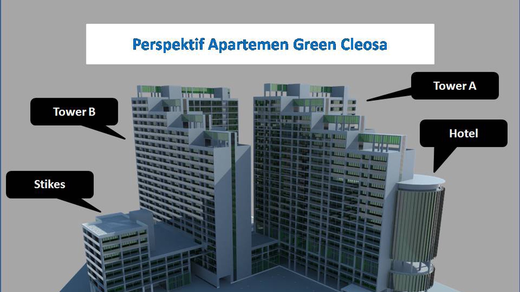 Apartment Green Cleosa Cocok Untuk Investasi