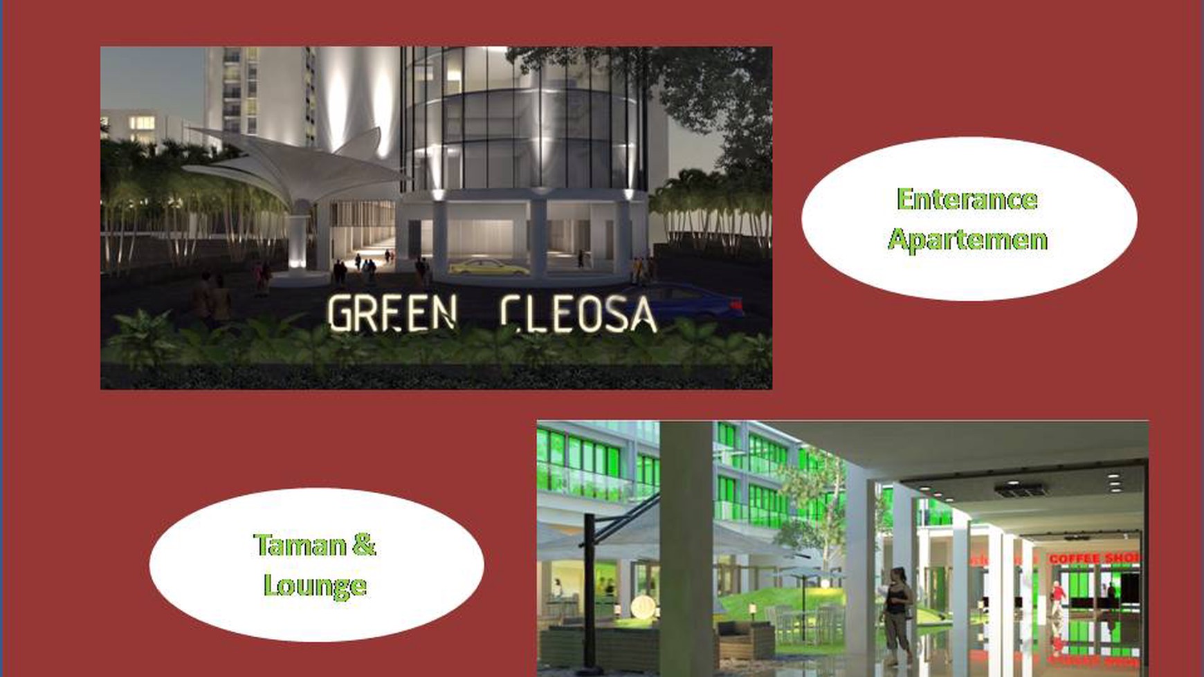 Apartment Green Cleosa Cocok Untuk Investasi