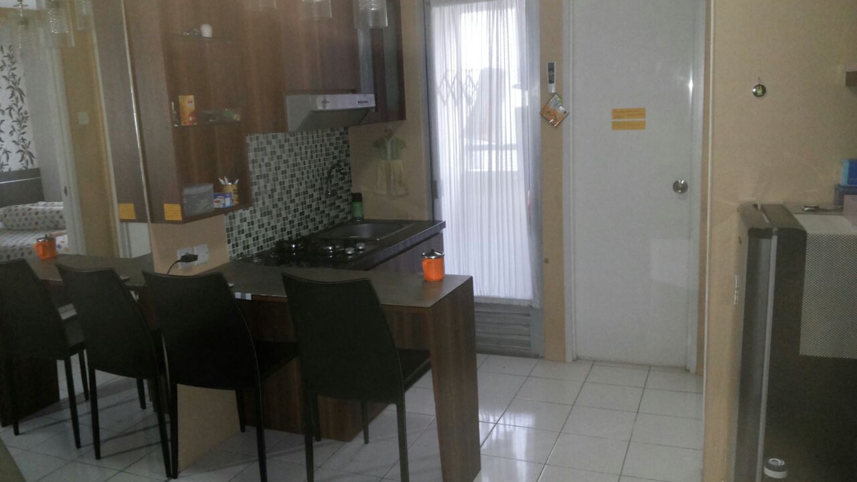Apartemen kondisi bagus dan siap huni
