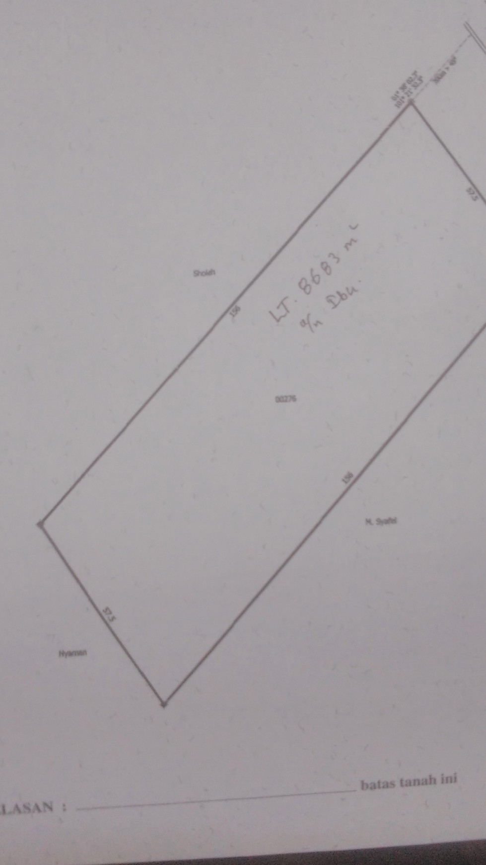 Dijual Tanah Komersil di Riau