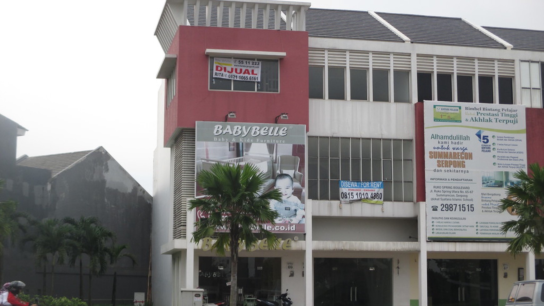 Dijual Ruko Spring Utara - The Spring, Gading Serpong