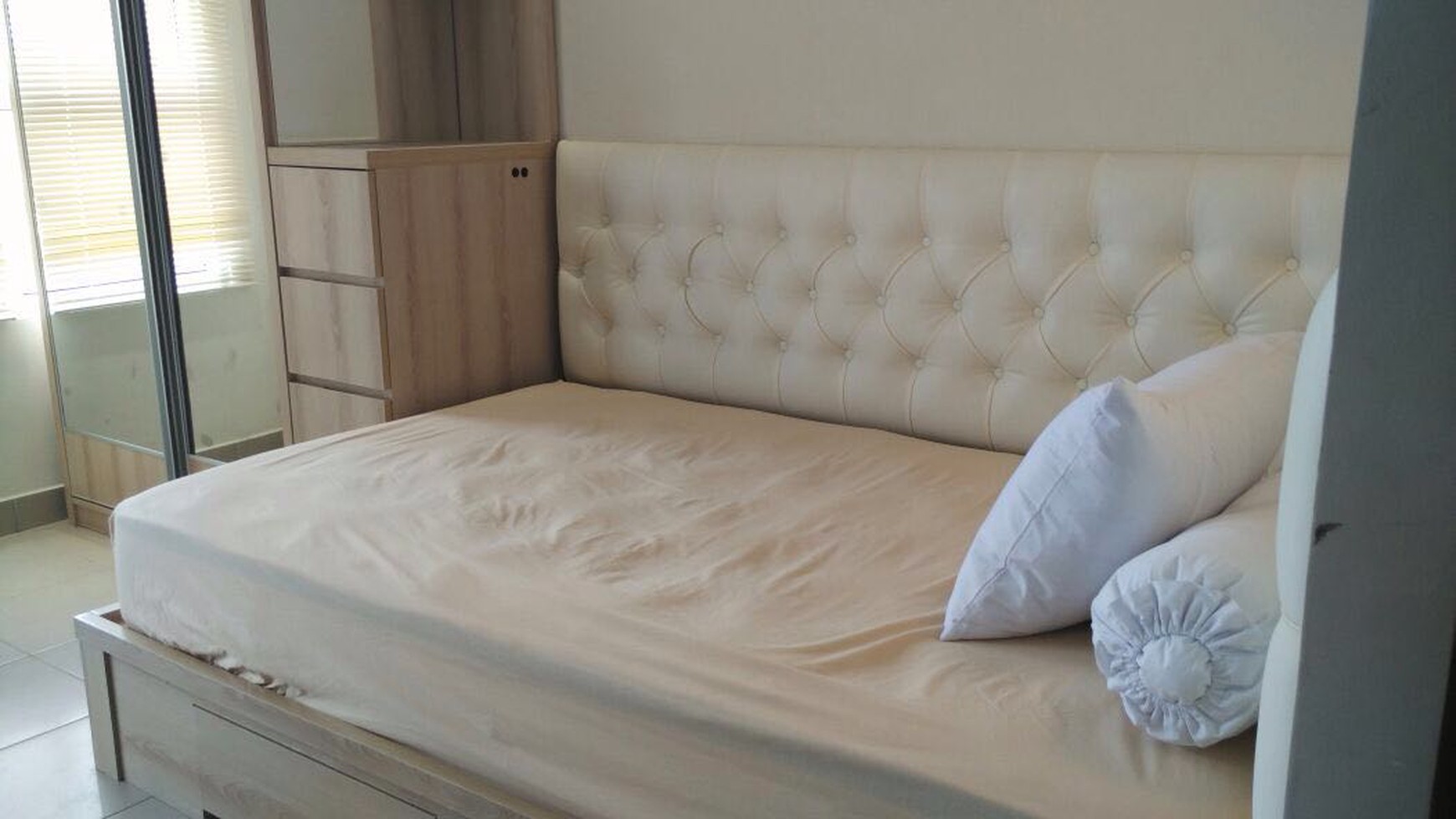 DISEWA APARTEMEN RAPIH, TYPE STUDIO, FURNISHED, SAVERIA BSD CITY