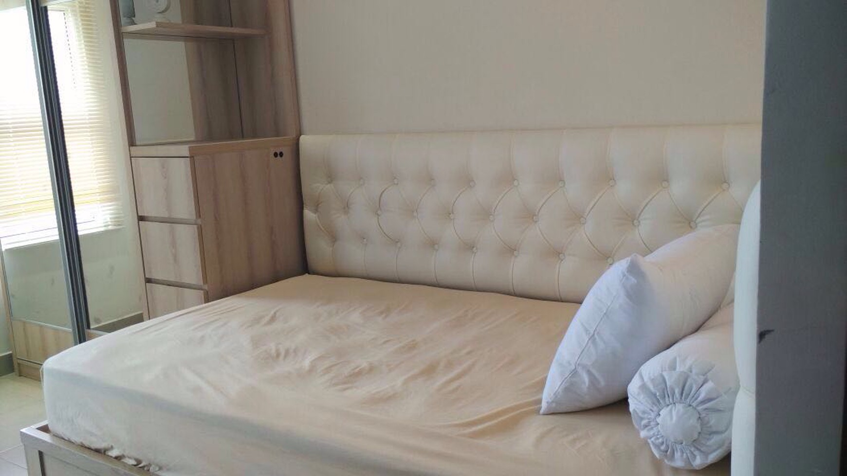 DISEWA APARTEMEN RAPIH, TYPE STUDIO, FURNISHED, SAVERIA BSD CITY