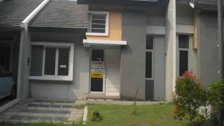 RUMAH SEWA 1 LANTAI DI BSD