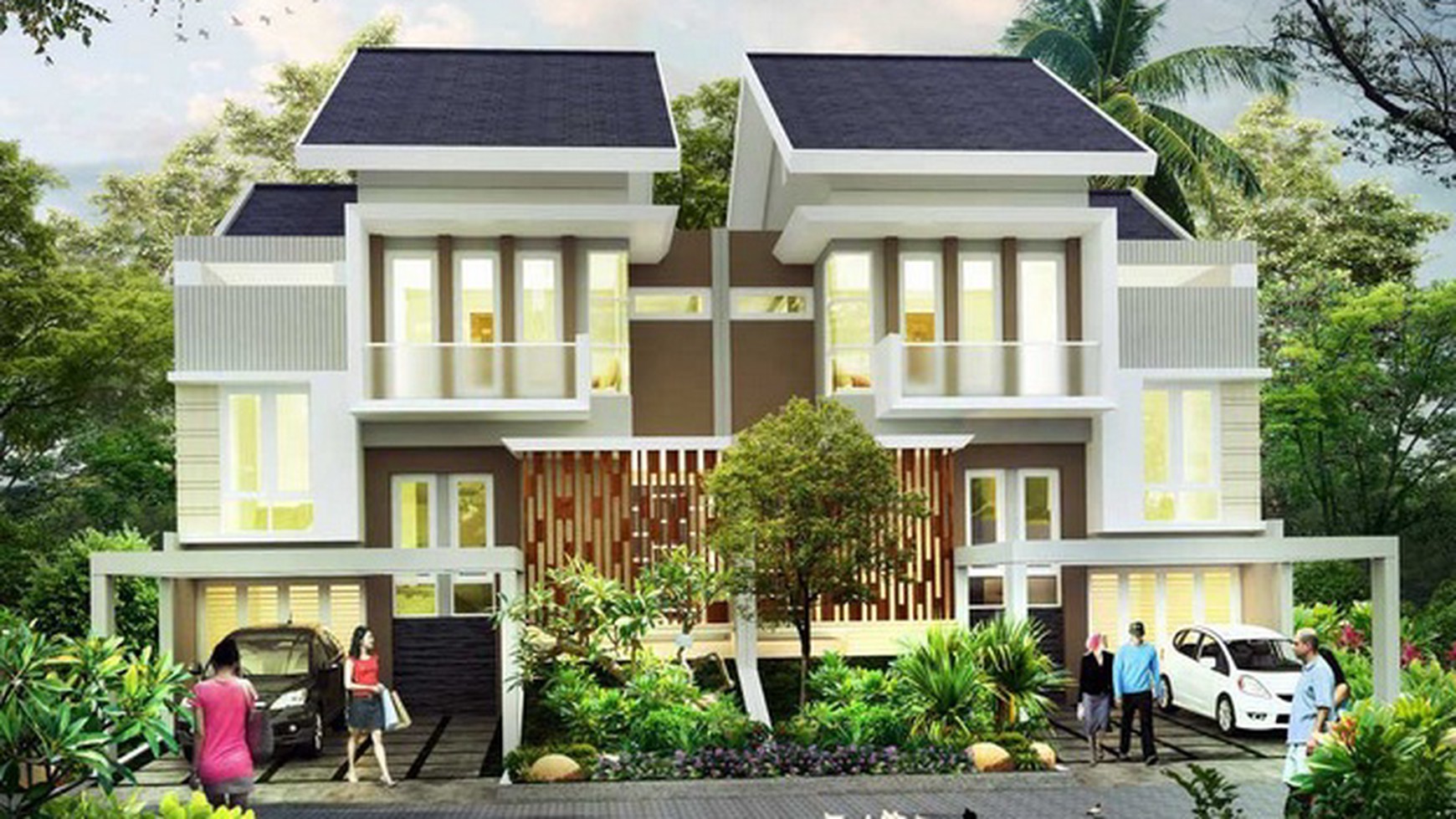 TOWNHOUSE DAN CLUSTER DENGAN KONSEP SMART HOME GREEN VIEWED DI SELATAN JAKARTA