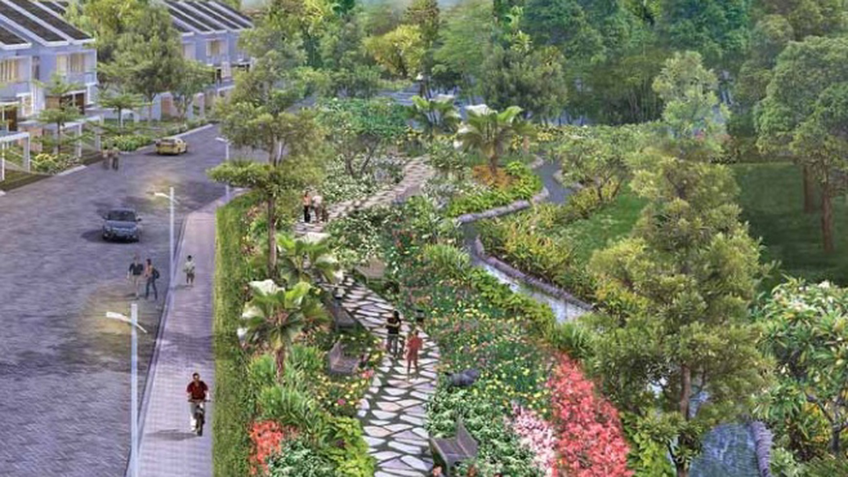 TOWNHOUSE DAN CLUSTER DENGAN KONSEP SMART HOME GREEN VIEWED DI SELATAN JAKARTA