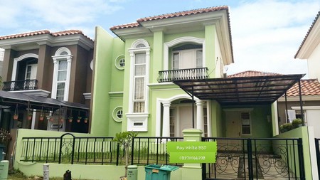 Disewa Rumah BSD di Cluster Puspita Loka. Dekat Al-Azhar, Tol dan Eka hospital