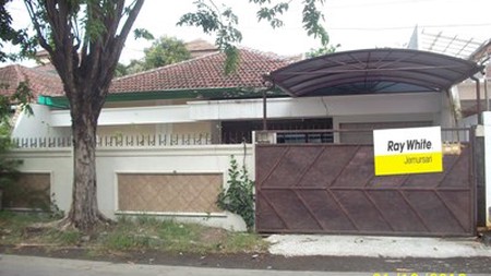 Rumah di Margorejo Indah, Lingkungan Elite, Row Jalan Lebar, Bebas banjir, Siap Huni