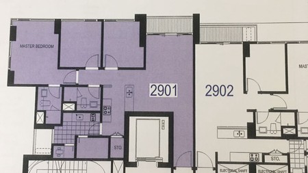 Apartemen 3+1 Kamar Tidur di Lokasi strategis