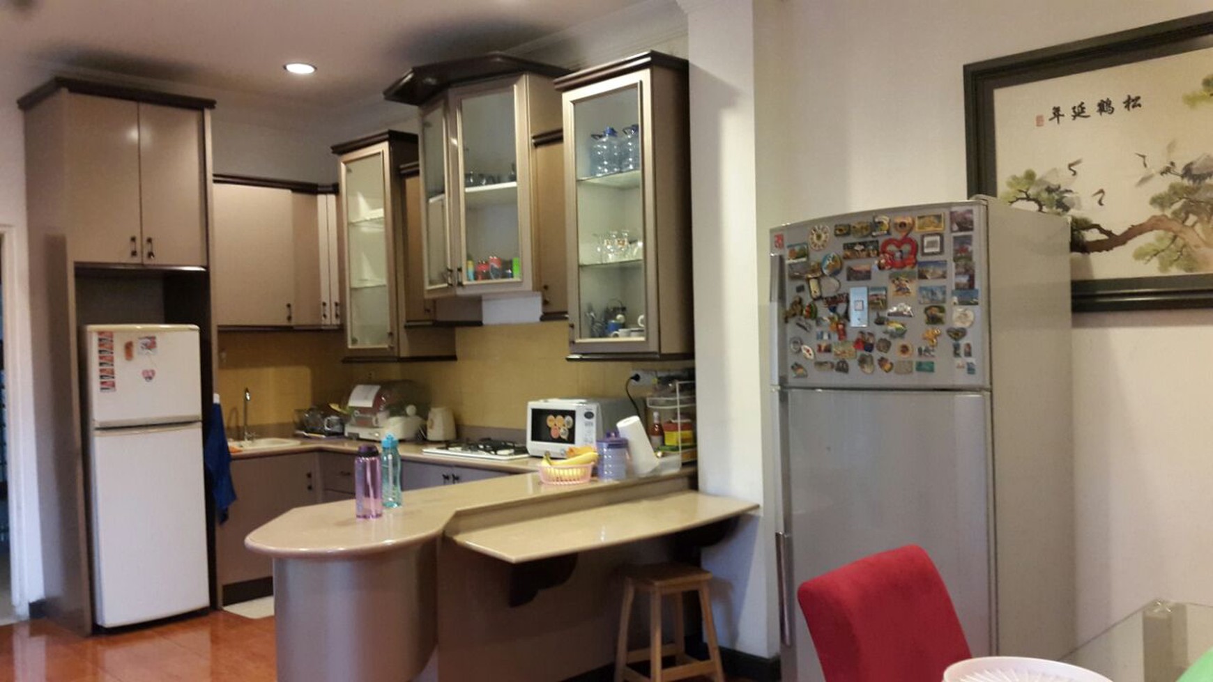 Dijual rumah strategis, area hijau, dekat taman kota 1, ITC BSd, Pasmod, Medika RS, siap huni. Taman giri Loka, BSD City