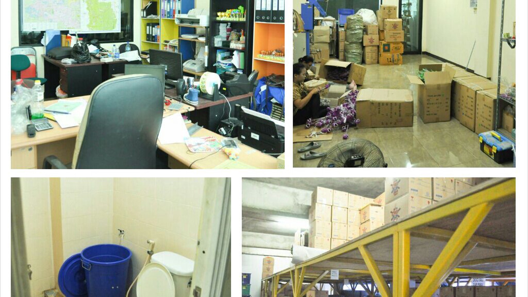 Gudang siap pakai di Tangerang