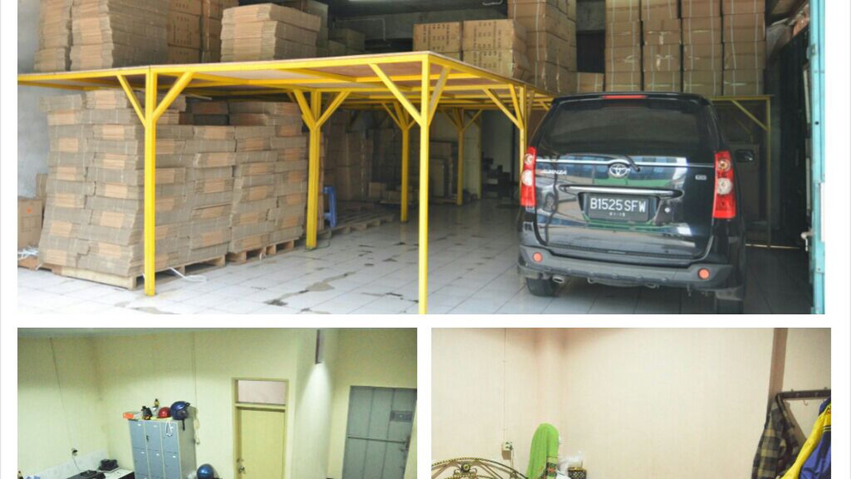 Gudang siap pakai di Tangerang