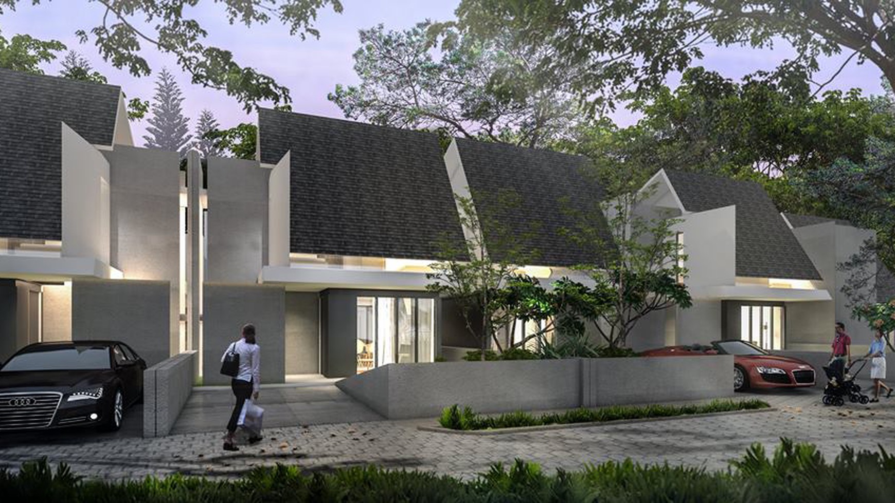 Rumah Modern Minimalis Cinere, YVE Habitat Limo, By Andra Matin